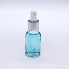 ready to ship refillable empty clear cosmetic essential oil glass dropper bottle 15ml